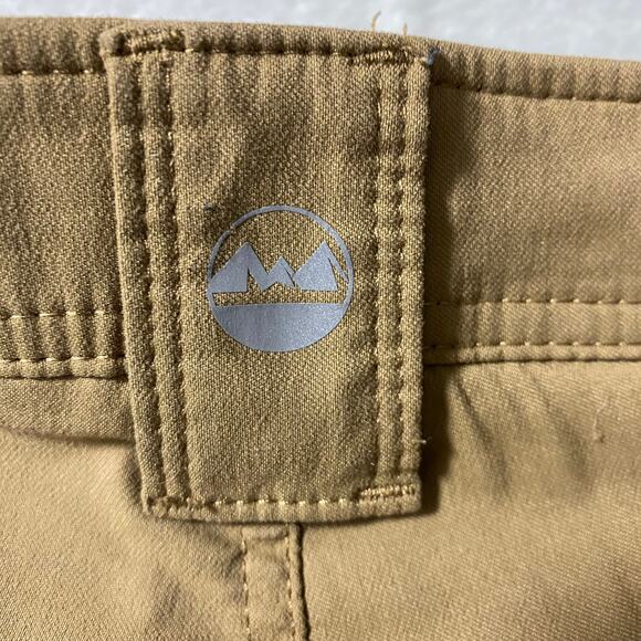 Wrangler Outdoor Flex Waist Cargo Pants Men 34x30 Kangaroo Hiking Straight Fit - Picture 4 of 10